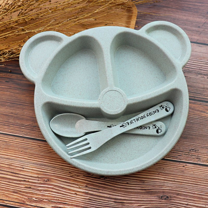 The Ultimate Cartoon Panda Baby Feeding Bowl Spoon Set